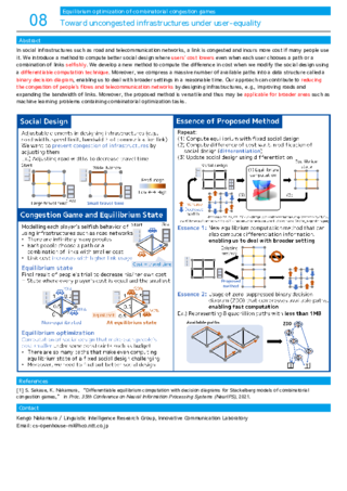 Toward uncongested infrastructures under user-equality