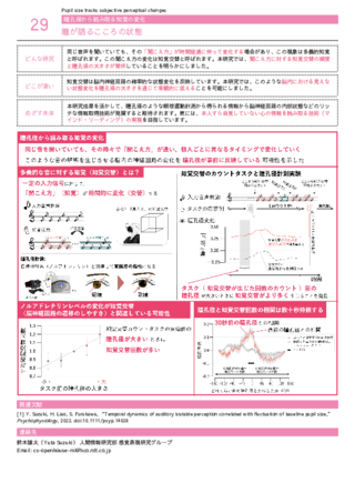 瞳が語るこころの状態