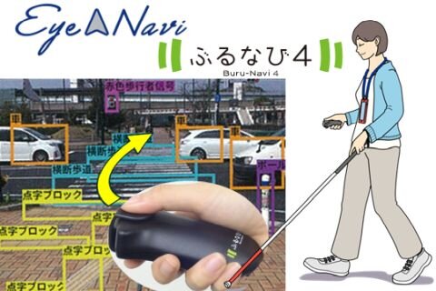 手を引くAIが街をご案内