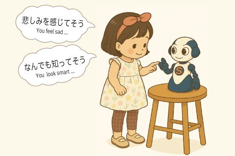 社会的ロボットが見ていると良い子にふるまう