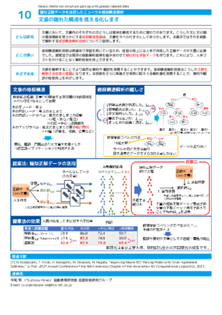 文章の隠れた構造を見える化します