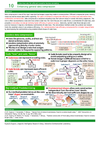 Enhancing general data compression