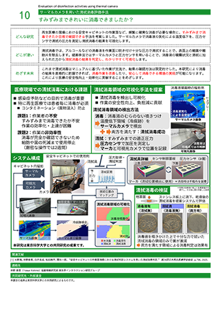 すみずみまできれいに消毒できましたか？