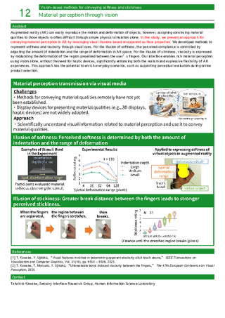 Material perception through vision