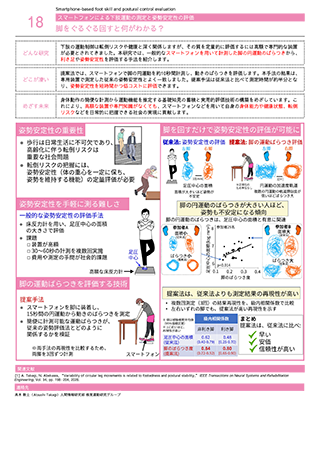 脚をぐるぐる回すと何がわかる？